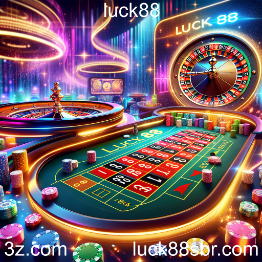 Descubra a Emoção da Roleta no Luck88
